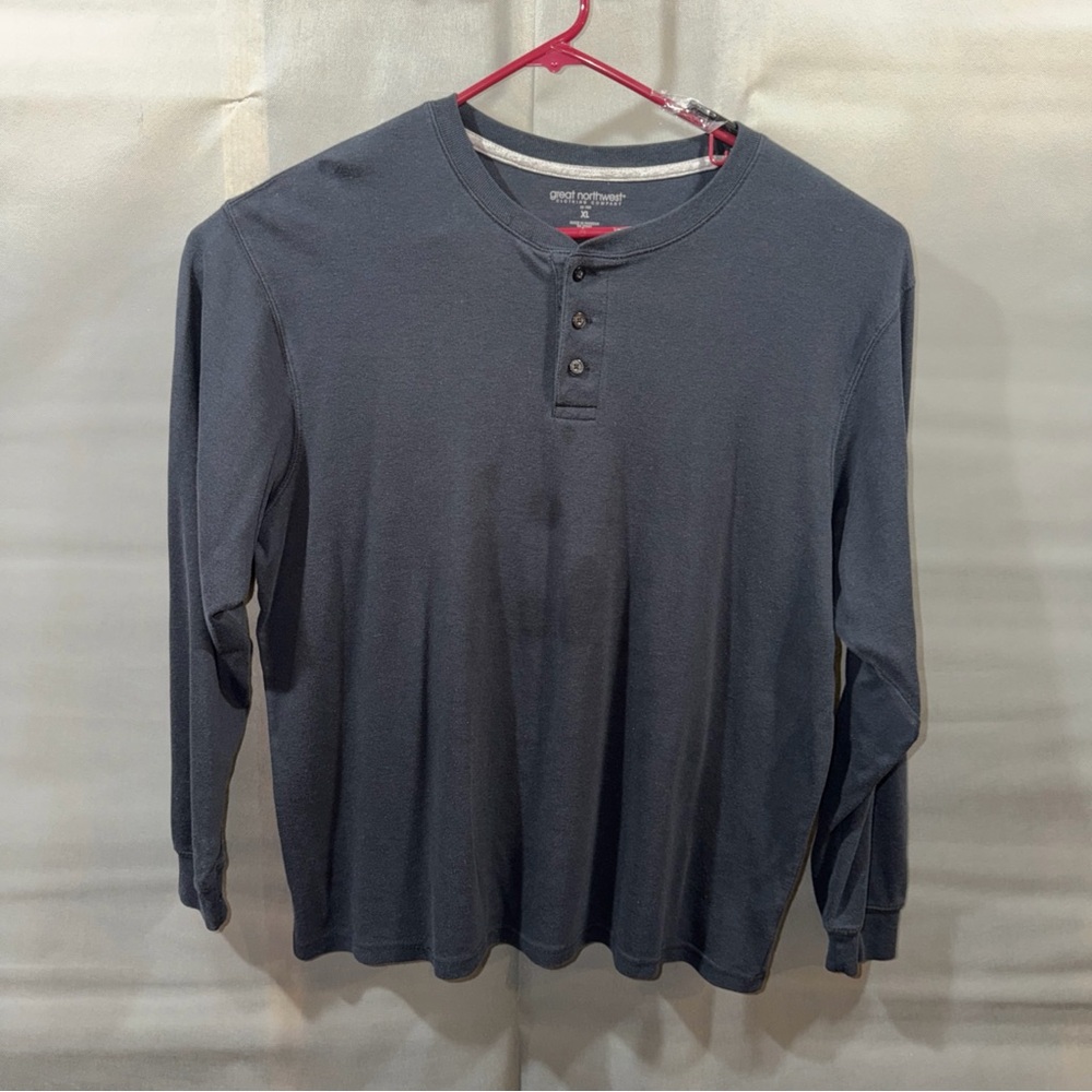 Northwest Territory Shirt Men XL Extra Large Black Long Sleeve / See Description